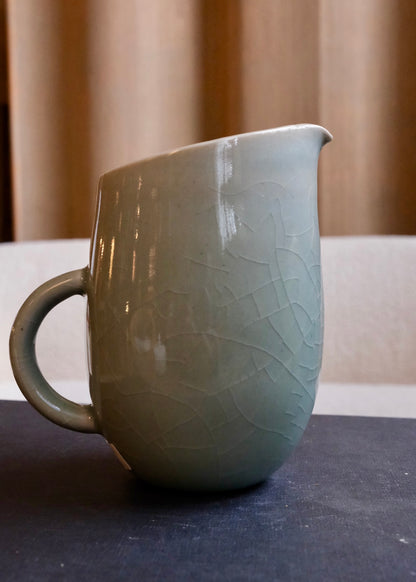 Celadon Pitcher Revolve Teapot