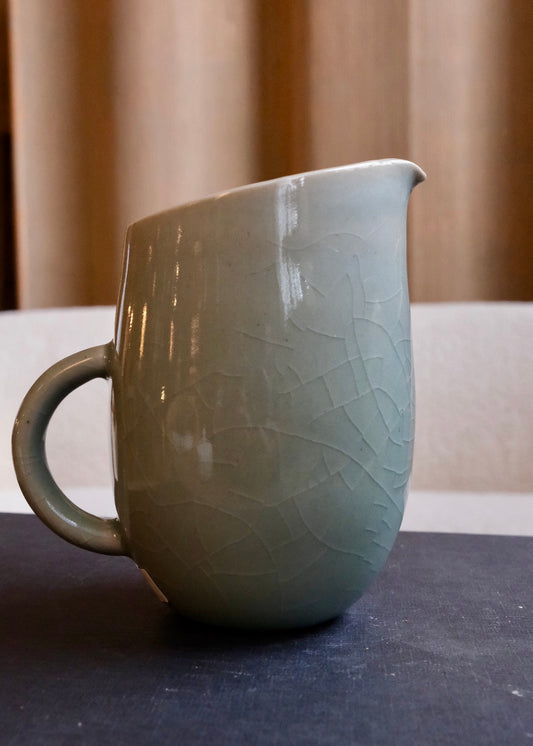 Celadon Pitcher Revolve Teapot