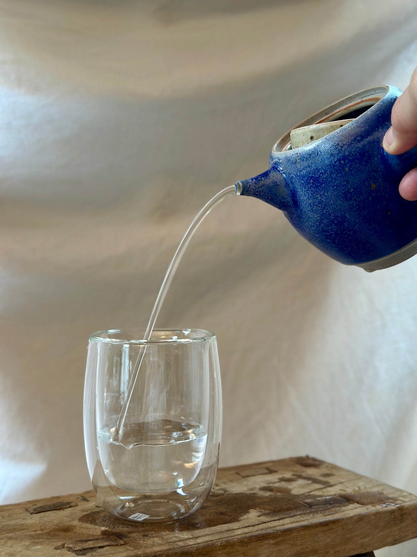 Mazarine kyusu revolve teapot