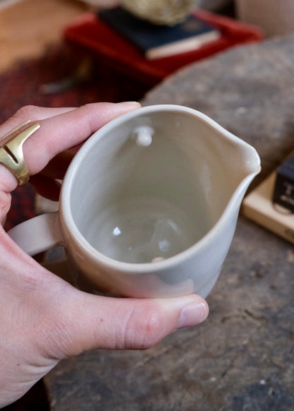 Cream Pitcher Revolve Teapot