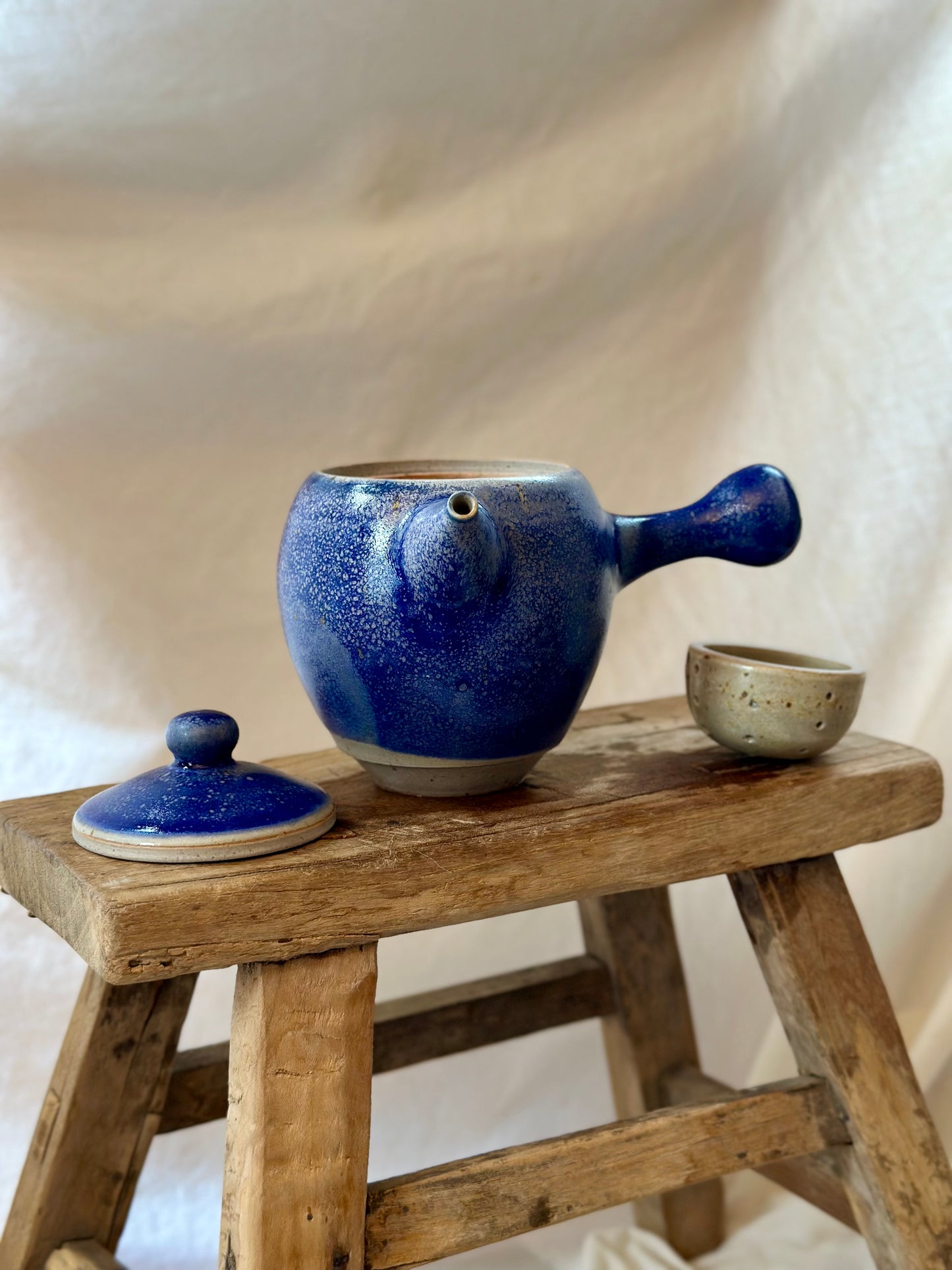 Mazarine kyusu revolve teapot