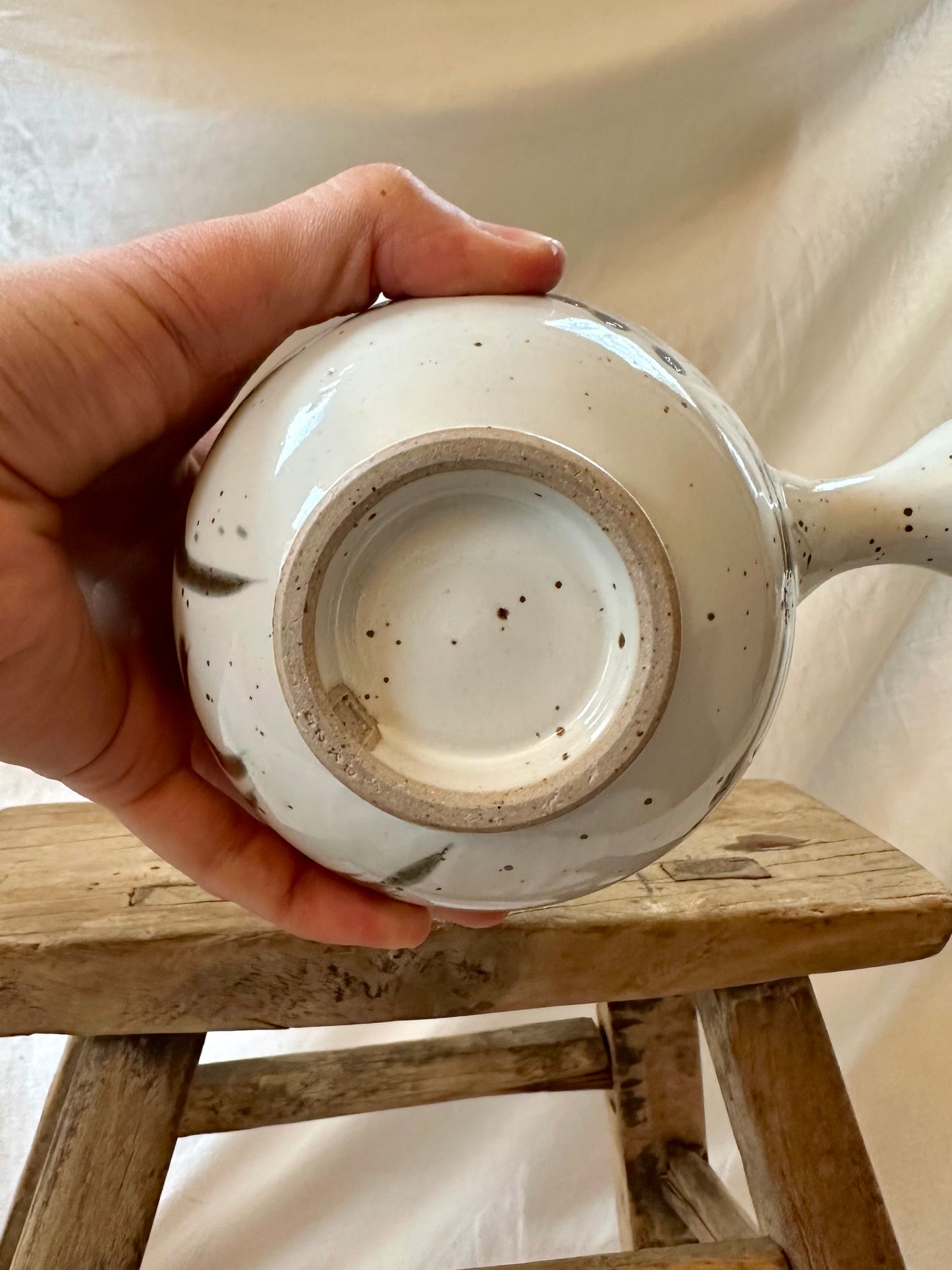 Snow forest kyusu revolve teapot