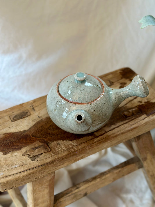 Celestial mist mini kyusu revolve teapot
