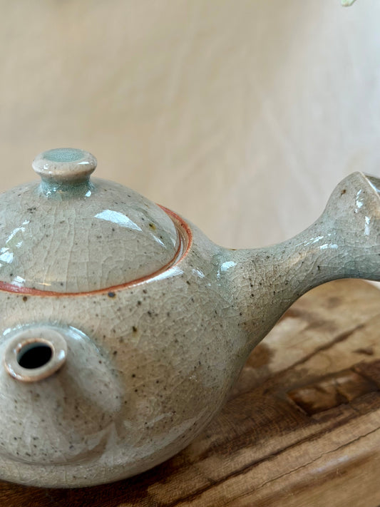 Celestial mist mini kyusu revolve teapot