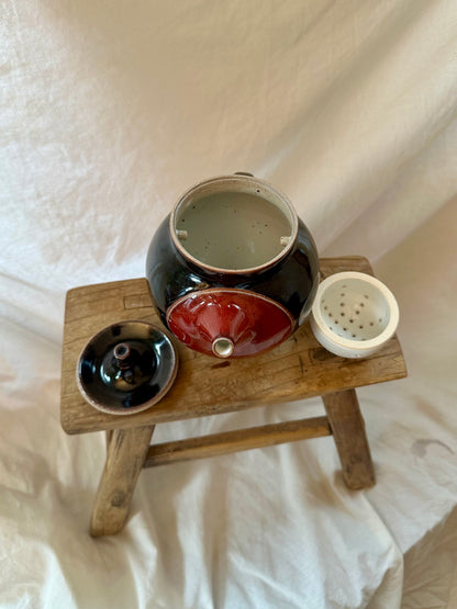 Eternal love revolve teapot
