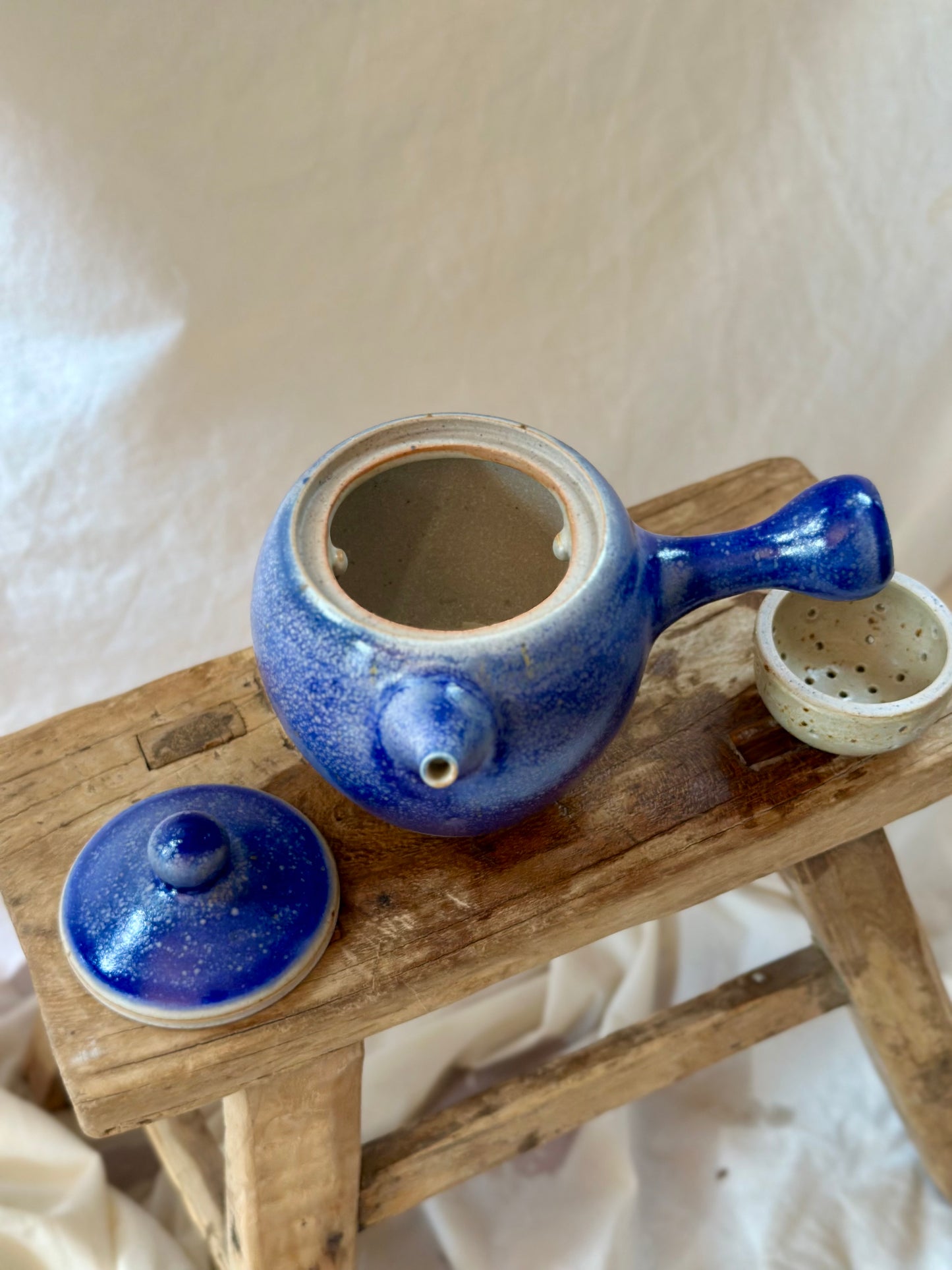 Mazarine kyusu revolve teapot