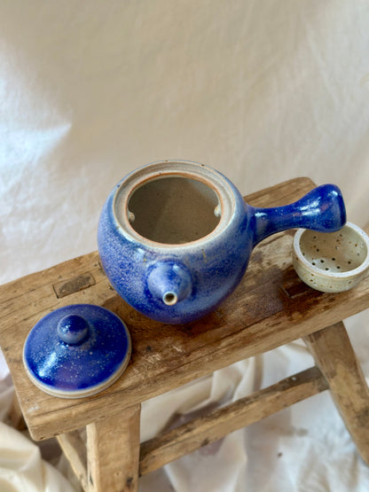 Mazarine kyusu revolve teapot