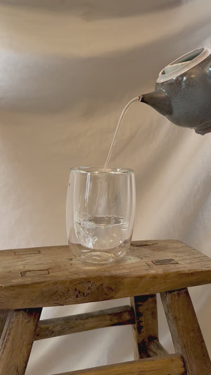 Rainbow fish kyusu revolve teapot