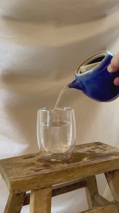 Mazarine kyusu revolve teapot